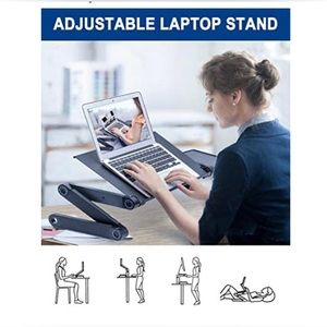 Ergonomic Foldable Cooling Laptop Desk